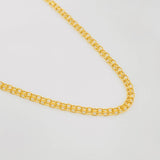 Cadena China 7.65g / 60cm / 2.4mm Oro Amarillo 18K