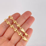 Tobillera GC 5.7g / 23cm / 6.1mm Oro Amarillo 18K