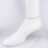 Tobillera GC 5.7g / 23cm / 6.1mm Oro Amarillo 18K