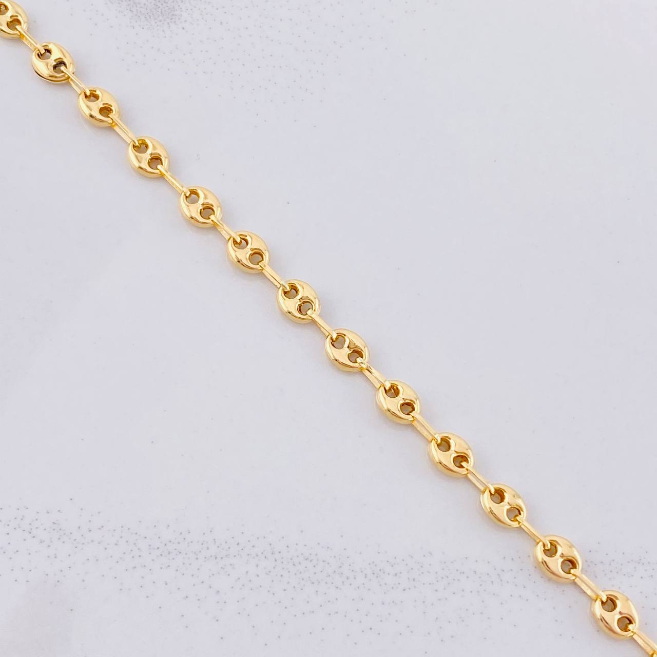 Tobillera GC 3.45g / 26cm / 4.1mm Oro Amarillo 18K