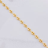Tobillera GC 3.45g / 26cm / 4.1mm Oro Amarillo 18K