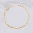Tobillera GC 2.65g / 25cm / 3.2mm Oro Amarillo 18K
