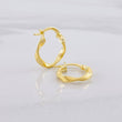 Candongas Asby 1.2g / 1.7cm Oro Amarillo 18K
