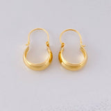 Candongas Ash 0.75g / 1.6cm Oro Amarillo 18K