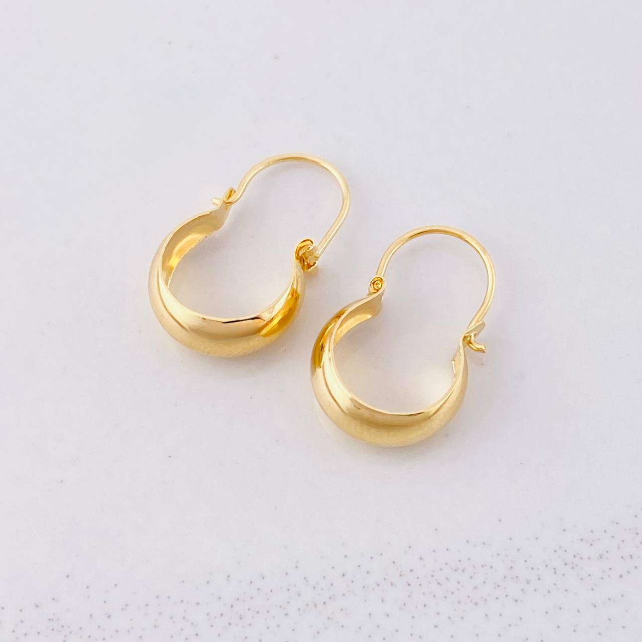 Candongas Ash 0.75g / 1.6cm Oro Amarillo 18K