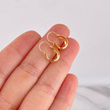 Candongas Ash 0.75g / 1.6cm Oro Amarillo 18K