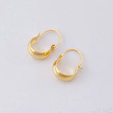 Candongas Ash 0.6g / 1.3cm Oro Amarillo 18K