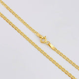 Cadena Escalera 4.1g / 50cm / 2.1mm Oro Amarillo 18K