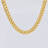 Cadena Cubana 14.8g / 50cm / 6.6mm Oro Amarillo 18K (Oferta)