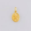Dije Espíritu Santo Mate 0.6g / 2cm Oro Amarillo 18K