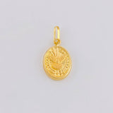 Dije Espíritu Santo Mate 0.55g / 2cm Oro Amarillo 18K