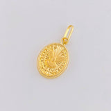 Dije Espíritu Santo Mate 0.6g / 2cm Oro Amarillo 18K