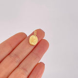 Dije Espíritu Santo Mate 0.6g / 2cm Oro Amarillo 18K
