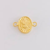 Herraje Espíritu Santo 0.4g / 1.4cm Oro Amarillo 18K