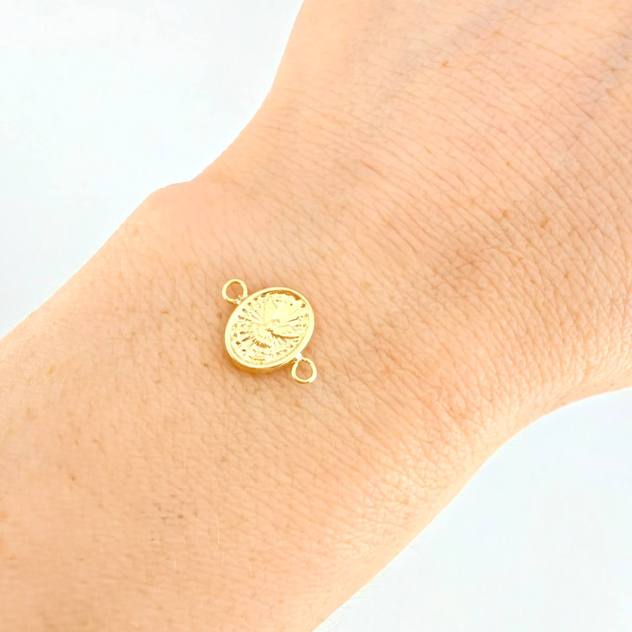 Herraje Espíritu Santo 0.4g / 1.4cm Oro Amarillo 18K
