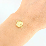Herraje Espíritu Santo 0.4g / 1.4cm Oro Amarillo 18K