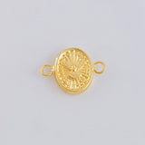 Herraje Espíritu Santo 0.35g / 1.4cm Oro Amarillo 18K