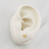 Topos Corazon 0.6g / 5.57mm Oro Amarillo 18K