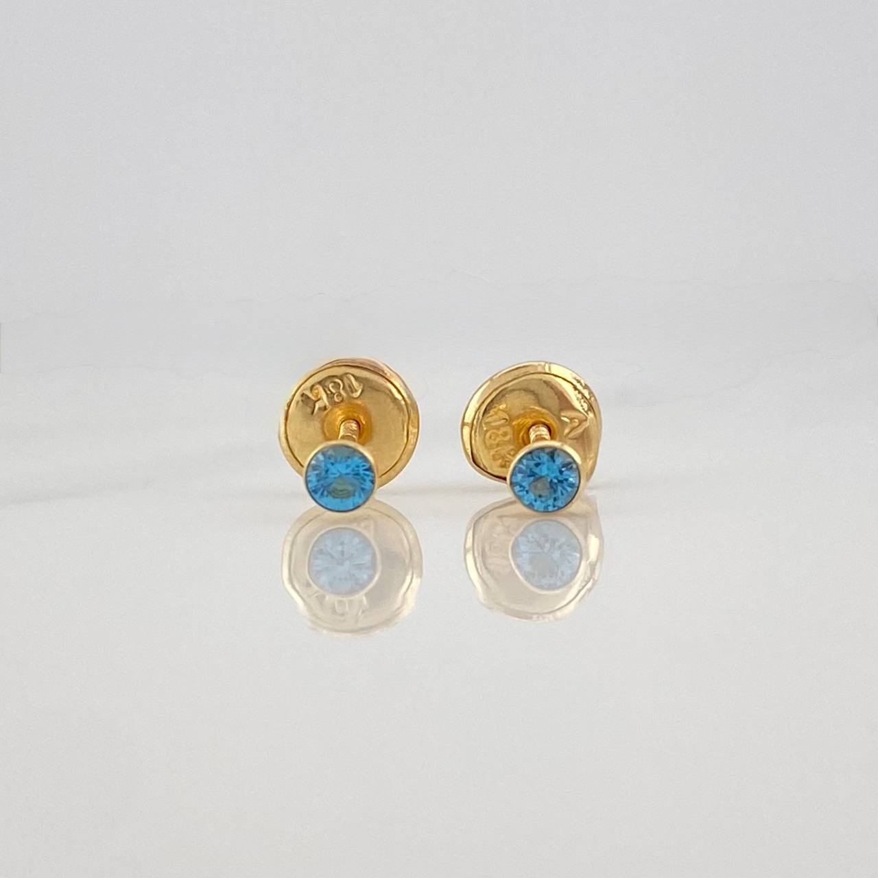 Topos Bisel 0.35g / 2.78mm Oro Amarillo 18K