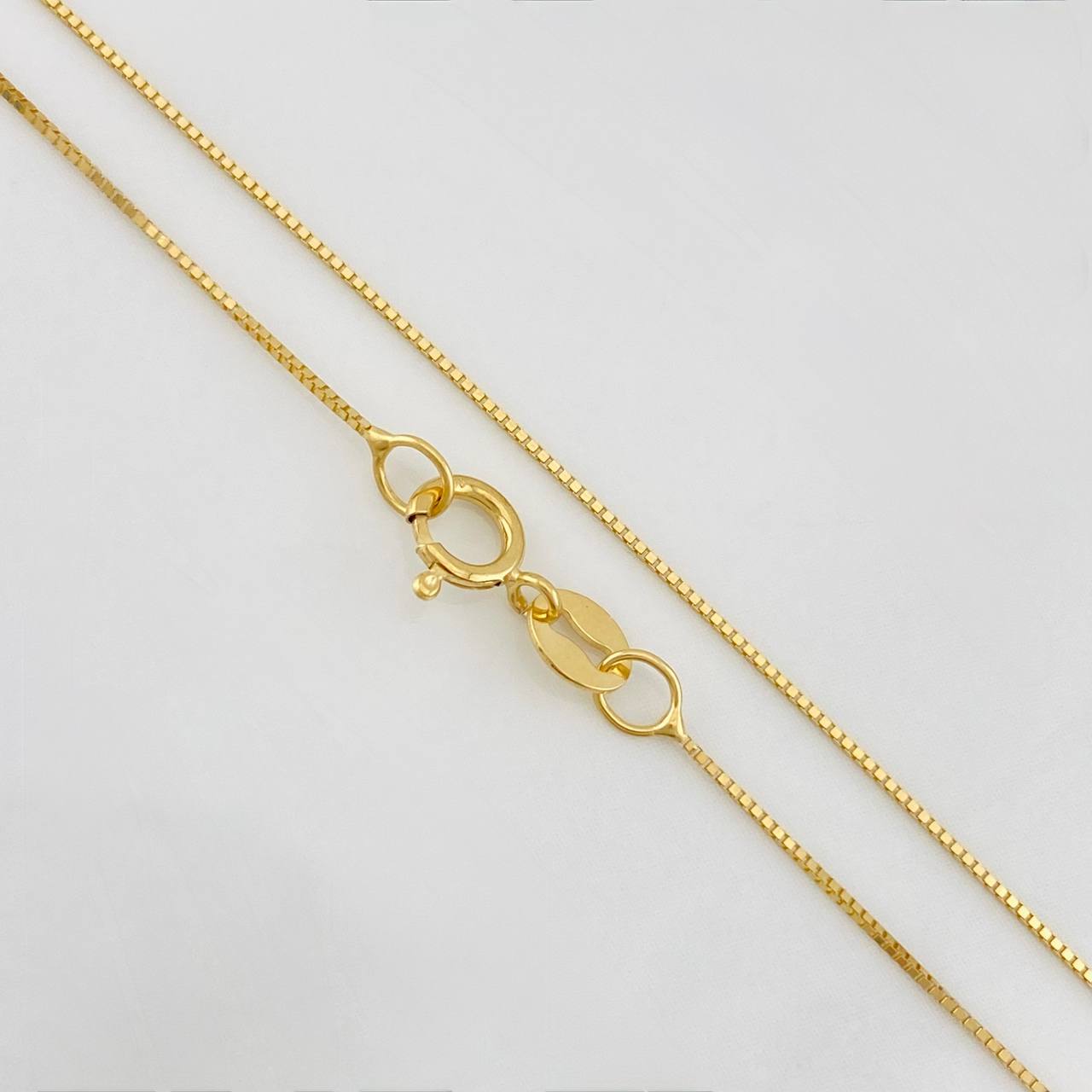 Cadena Veneciana 0.95g / 45cm / 0.6mm Oro Amarillo 18K