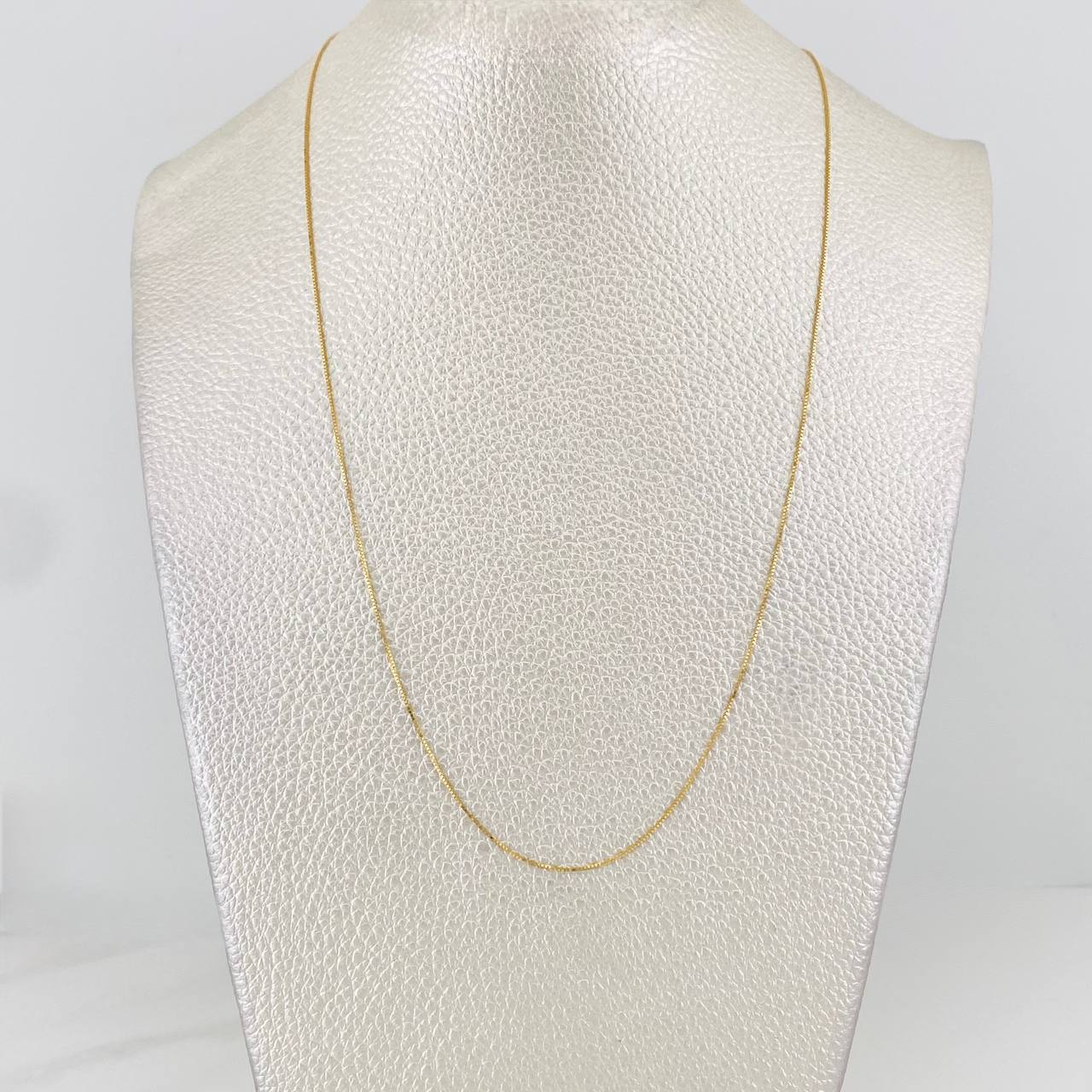 Cadena Veneciana 0.95g / 45cm / 0.6mm Oro Amarillo 18K