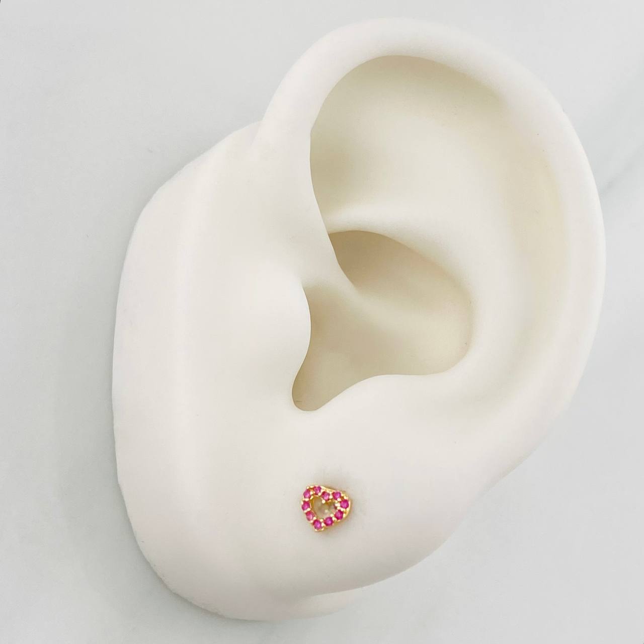 Topos Corazon 0.55g / 4.89mm Oro Amarillo 18K