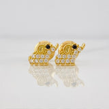 Topos Elefante 0.9g / 8.78mm Oro Amarillo 18K