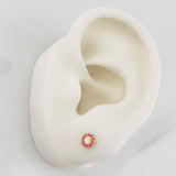 Topos Halo Circulo 0.65g / 4.54mm Oro Amarillo 18K