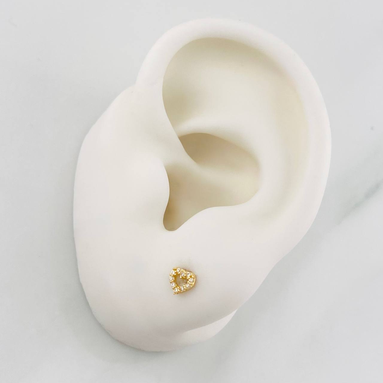 Topos Corazon 0.6g / 4.79mm Oro Amarillo 18K