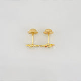 Topos Cruz 0.9g / 5.8mm Oro Amarillo 18K