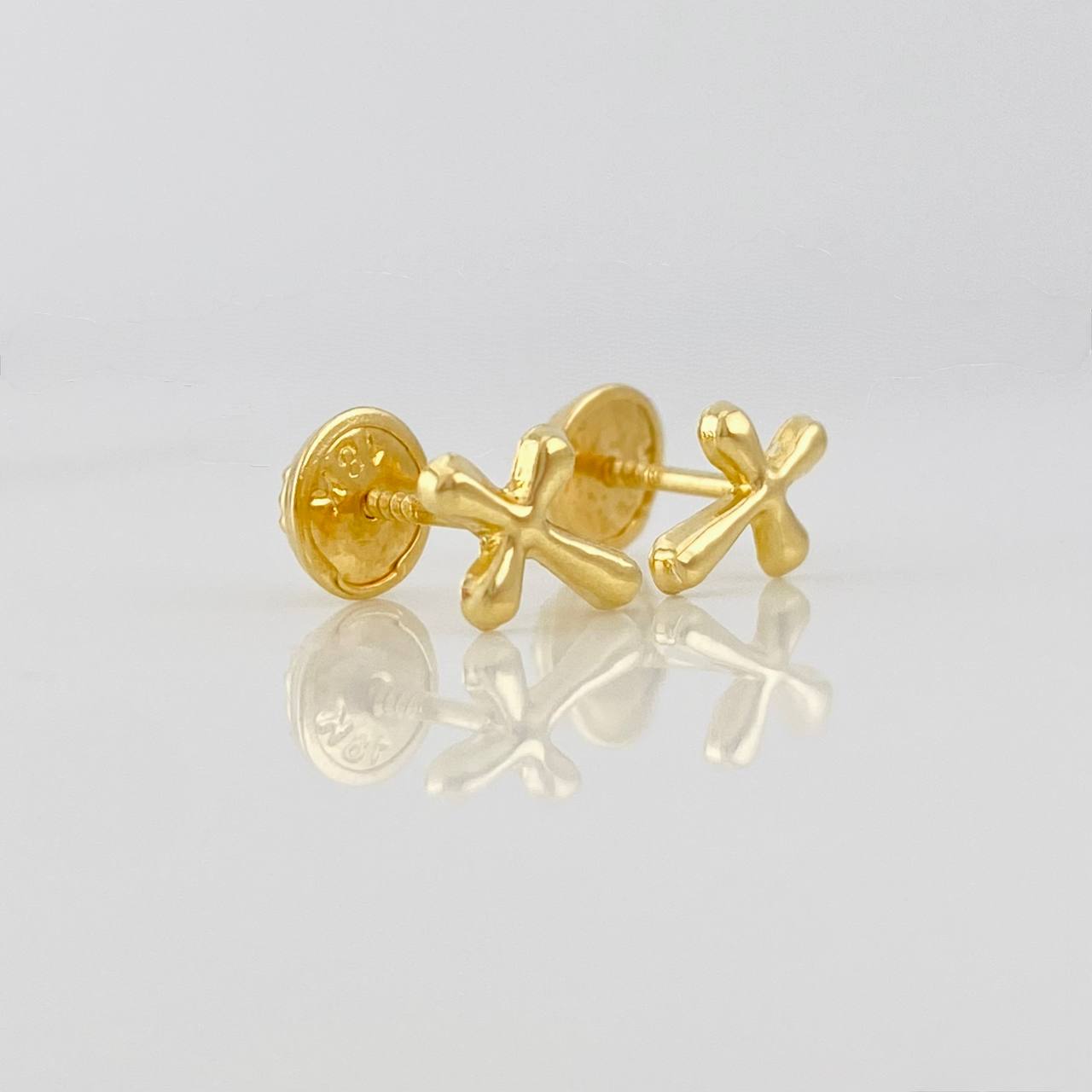 Topos Cruz 0.5g / 5.64mm Oro Amarillo 18K
