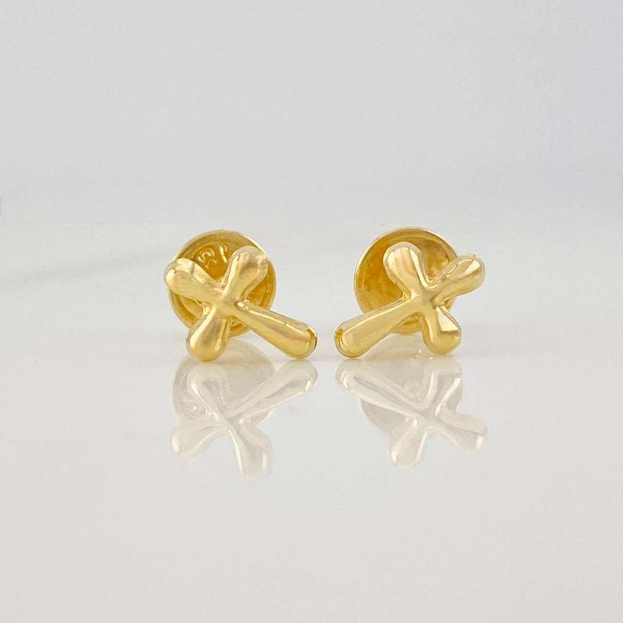 Topos Cruz 0.5g / 5.64mm Oro Amarillo 18K