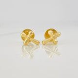 Topos Cruz 0.5g / 5.64mm Oro Amarillo 18K