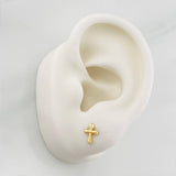 Topos Cruz 0.5g / 5.64mm Oro Amarillo 18K