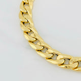 Pulso Cubano 9.85g / 21cm / 9.1mm Oro Amarillo 18K
