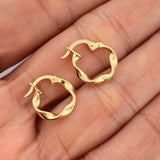 Candongas Azir 0.95gr / 1.5cm / Oro Amarillo 18K %