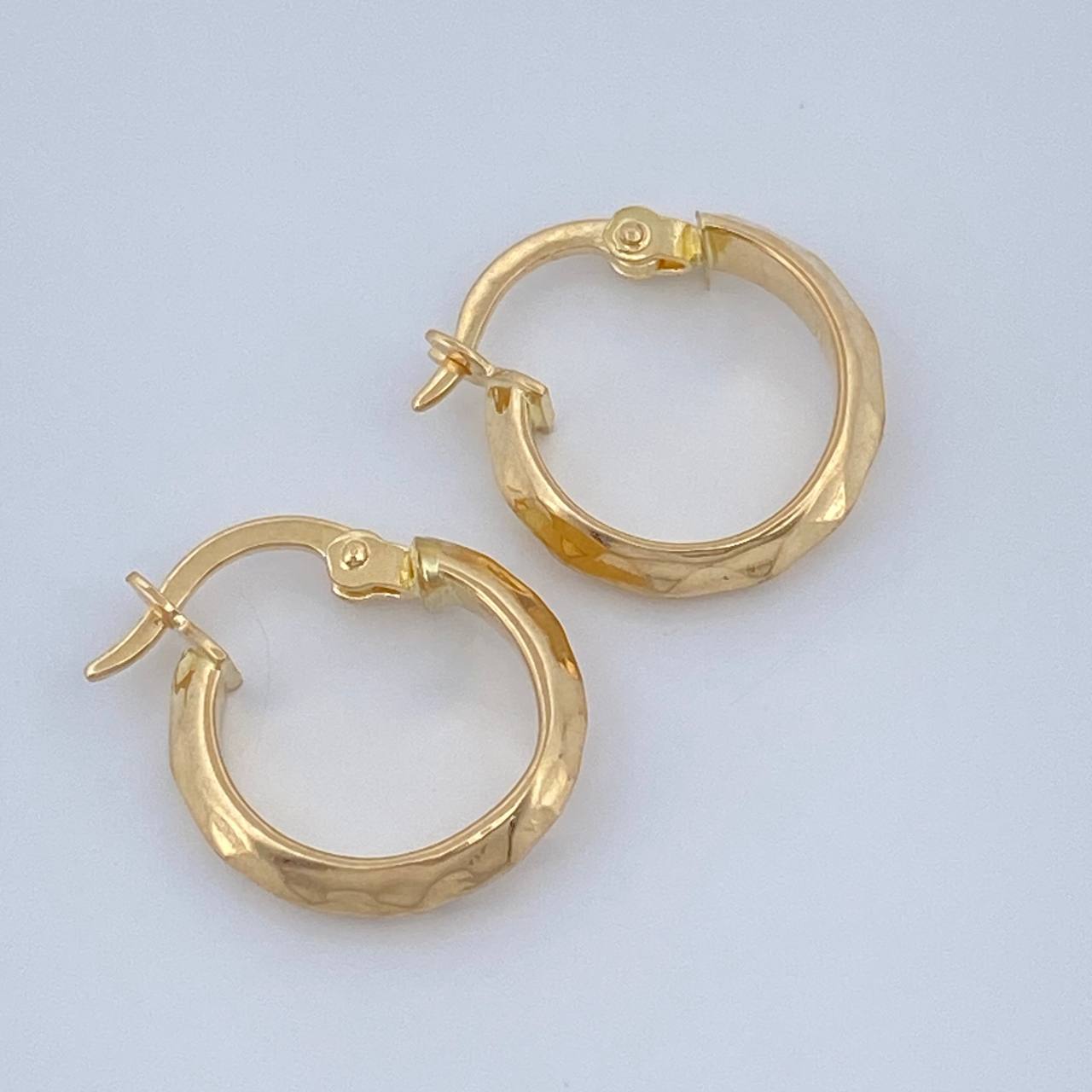 Candongas Lucero 1gr / 1.5cm / Oro Amarillo 18K %