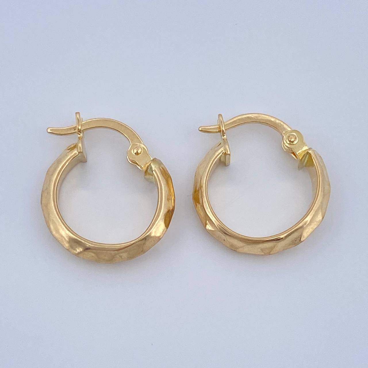Candongas Lucero 1gr / 1.5cm / Oro Amarillo 18K %