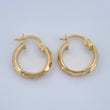 Candongas Lucero 1gr / 1.5cm / Oro Amarillo 18K %
