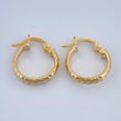 Candongas Kuki 0.9gr / 1.5cm / Oro Amarillo 18K %