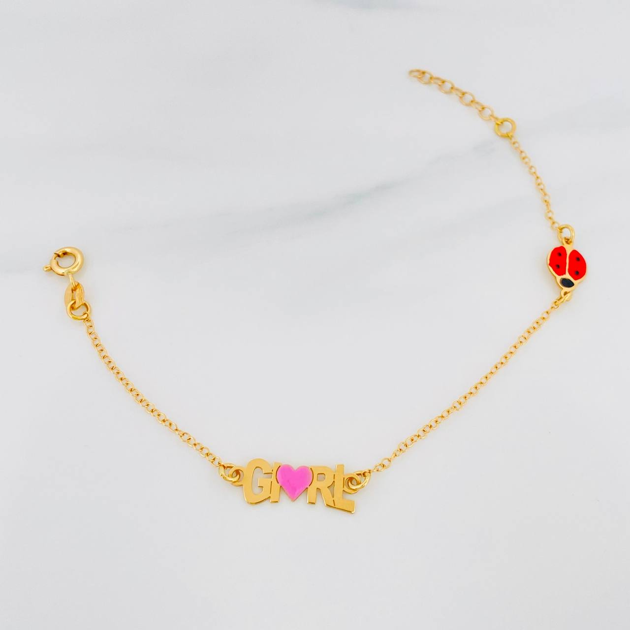 Pulso Bebé Rolo Girls 1.5g / 16cm / 0.9mm Oro Amarillo 18K