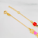 Pulso Bebé Rolo Girls 1.5g / 16cm / 0.9mm Oro Amarillo 18K