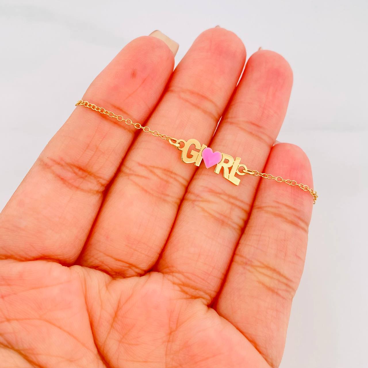Pulso Bebé Rolo Girls 1.5g / 16cm / 0.9mm Oro Amarillo 18K