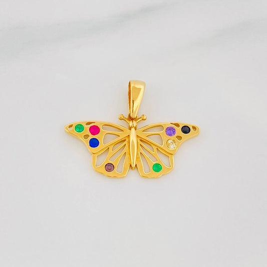 Dije Mariposa 1.95g / 2cm Oro Amarillo 18K