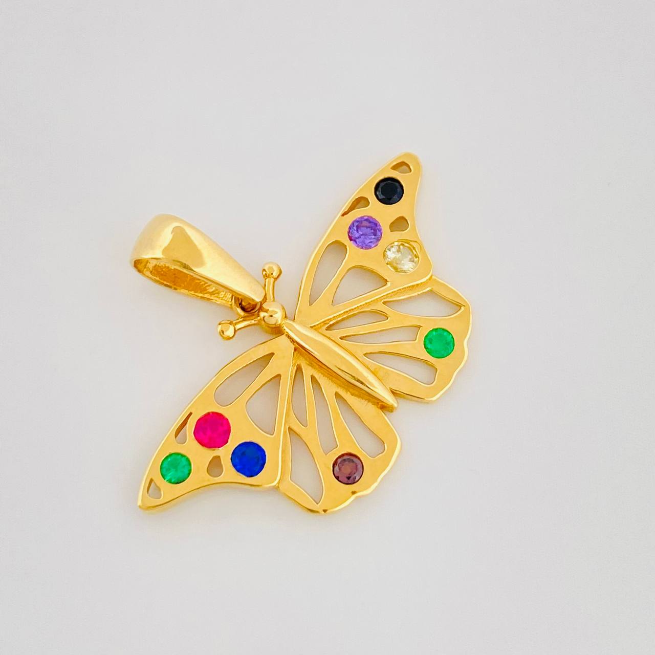 Dije Mariposa 1.95g / 2cm Oro Amarillo 18K