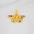 Dije Mariposa 2g / 2cm Oro Amarillo 18K