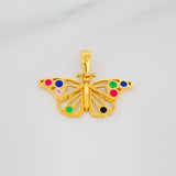 Dije Mariposa 2g / 2cm Oro Amarillo 18K