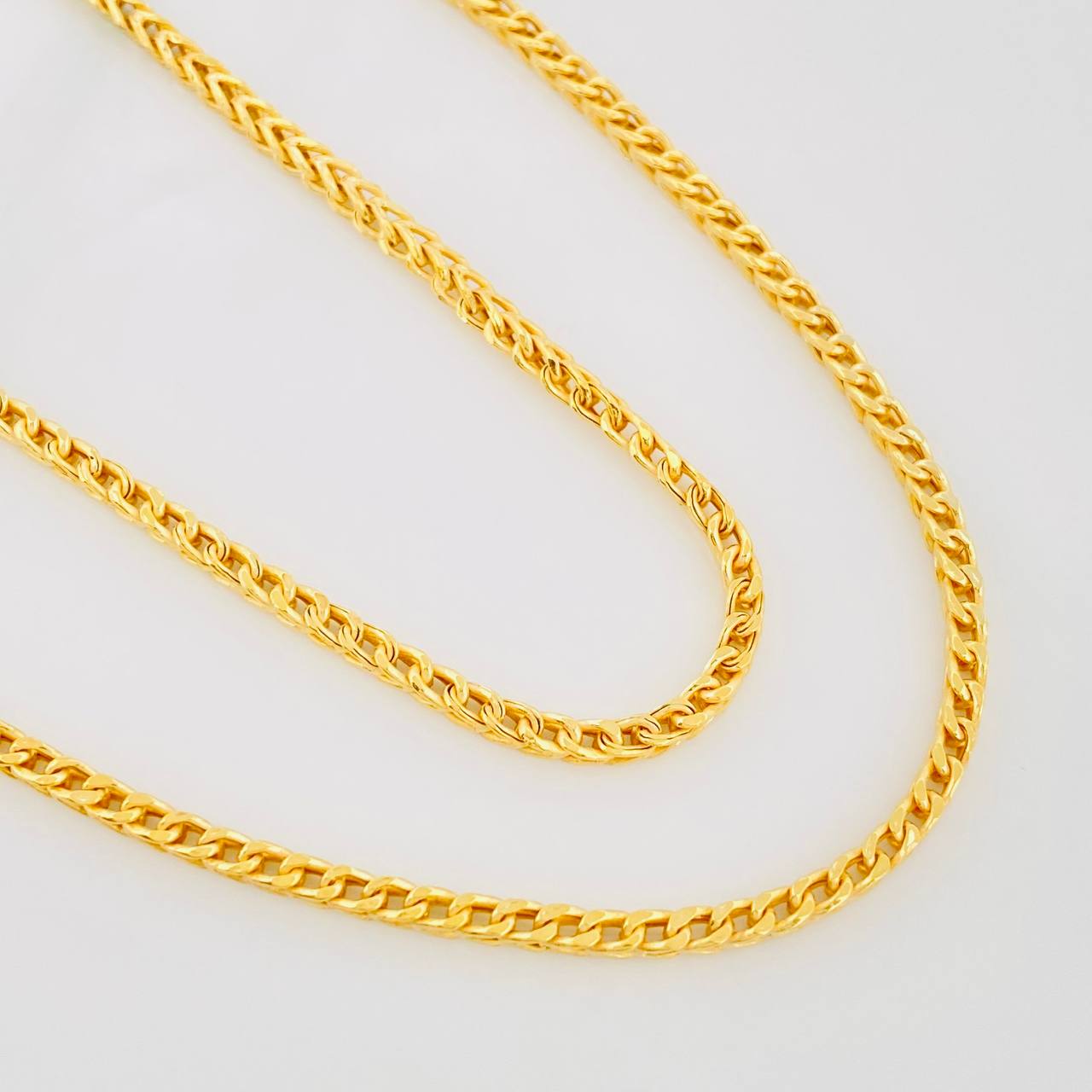 Cadena Franco 7.85g / 60cm / 1.96mm Oro Amarillo 18K