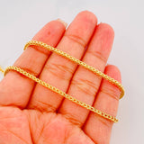 Cadena Franco 7.7g / 60cm / 1.99mm Oro Amarillo 18K