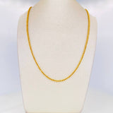 Cadena Franco 7.7g / 60cm / 1.99mm Oro Amarillo 18K